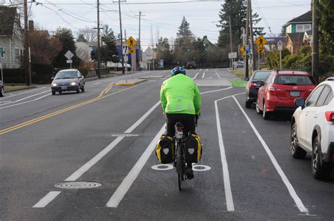 Buffered bike lanes may look complicated, but here’s how you navigate them safely: Roadshow